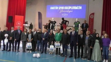 Iğdır Valiliğinden amatör spor kulüplerine destek