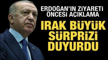 Irak'tan Erdoğan açıklaması: Büyük ve sürpriz bir anlaşmaya imza atılacak