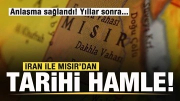 İran ile Mısır'dan tarihi hamle! Anlaşma sağlandı! Yıllar sonra...