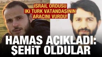 İsrail ordusu Türk vatandaşlarının aracını vurdu! Hamas: Hepsi hayatını kaybetti