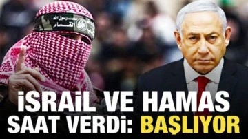 İsrail ve Hamas'tan ateşkes açıklaması: Yarın sabah başlayacak