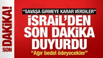 İsrail'den son dakika Hizbullah duyurusu: Savaşa girmeye karar verdiler