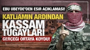 İsrail'in katliamının ardından Ebu Ubeyde'den kritik açıklamalar: Esirleri öldürdüler!