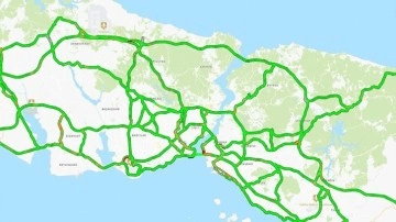 İstanbul trafiği 'bayram' etti