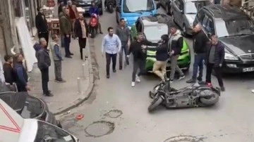 İstanbul'da 'kemerli' yol verme kavgası: Önce tekmeledi sonra kemerle saldırdı