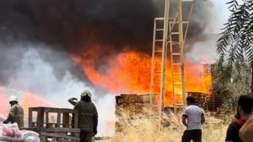 İzmir'de 3 iş yeri küle döndü