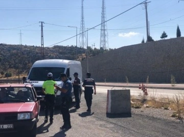 Jandarma ve polis ekiplerinden ortak denetim