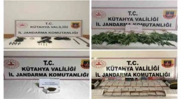 Jandarmadan uyuşturucu ve kaçakçılık operasyonları, 28 şüpheli yakalandı