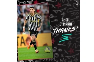 Juventus'tan Angel Di Maria'ya teşekkür