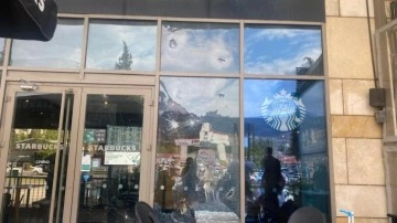 Kahramanmaraş’ta Starbucks'a taşlı silahlı saldırı: 1 yaralı