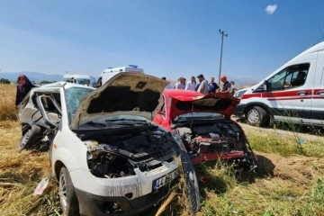 Kahramanmaraş’ta trafik kazası: 3'ü ağır 10 yaralı