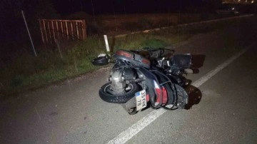 Karabük’te hafif ticari aracın çarptığı motokurye hayatını kaybetti