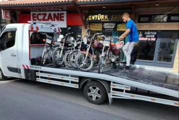 Karapınar’da motosiklet denetimi