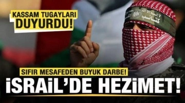 Kassam Tugayları duyurdu: Sıfır mesafeden büyük darbe! İsrail bir hezimet daha yaşadı