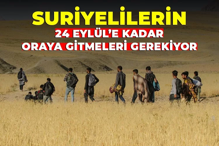 Kayıtlı olmayan Suriyeliler hakkında önemli açıklama