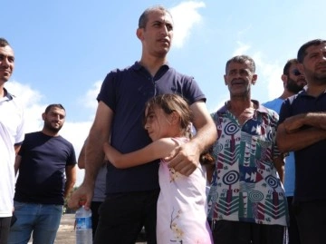 Kaymakam Aksu’ya konteyner kentte yoğun ilgi