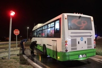 Kayseri’de halk otobüsünü kaçıran zihinsel engelli genç, ekipleri harekete geçirdi