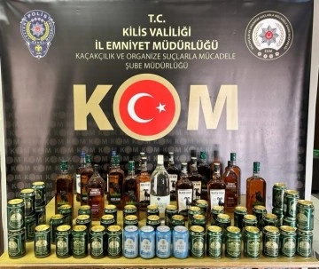 Kilis’te 34 litre kaçak ve sahte alkol ele geçiril: 1 gözaltı