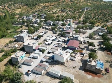 Kilis’te konteynerler çiçek açtı