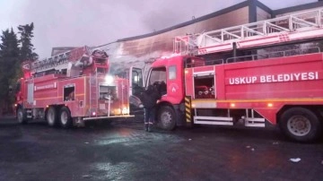 Kırklareli’nde çıkan fabrika yangını kontrol altına alındı