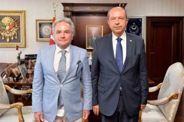 KKTC Cumhurbaşkanı Tatar başdanışman Koçan’ı kabul etti