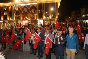 Koçarlı’da ’Fener Alayı’ çoşkusu yaşandı