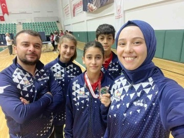 Kocasinan’ın sporcusu Kahraman, Türkiye ikincisi oldu