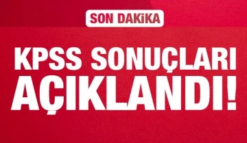 KPSS sonuçları açıklandı!