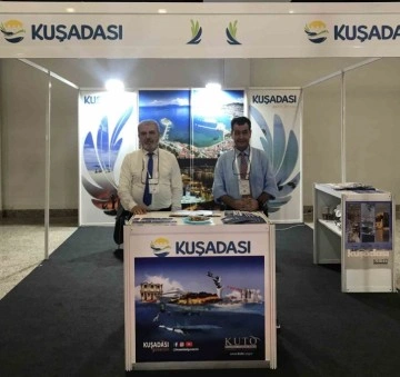 Kuşadası, İstanbul Balkan Turizm Borsası Fuarı’nda tanıtıldı