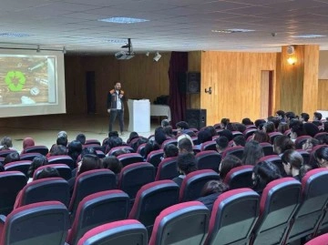 Lise öğrencilerine “Sıfır Atık” semineri