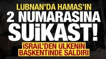 Lübnan'da Hamas'ın 2 numaralı ismi Salih el-Aruri'ye suikast! İsrail başkentte saldır