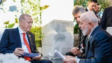 Lula'dan G7 Zirvesi'nde Erdoğan'lı paylaşım