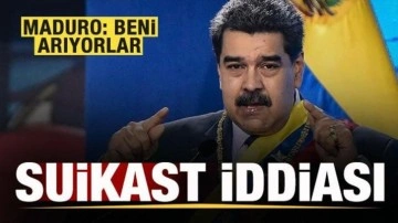 Maduro'dan şoke eden suikast iddiası: Beni arıyorlar...