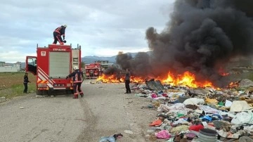 Malatya’da hurdacılar sitesinde korkutan yangın