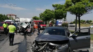 Malatya'da zincirleme kaza: 3 yaralı