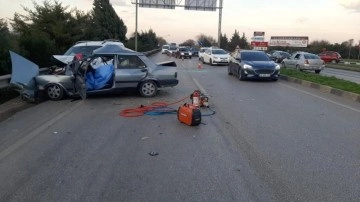 Manisa’da feci kaza: 2 ölü, 1 yaralı