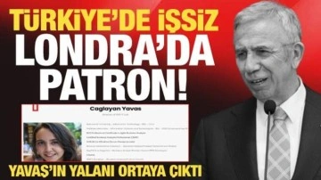 Mansur Yavaş'ın yalanı ortaya çıktı! Türkiye'de iş bulamayan kızına Londra'da şirket.