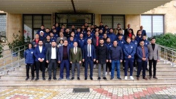 Mardin Valisi Tuncay Akkoyun, Mardin 1969 Spor Kulübü yönetimi ile bir araya geldi