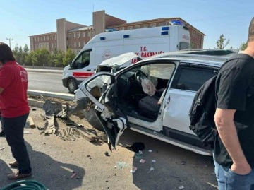 Mardin’de trafik kazası: 5 yaralı