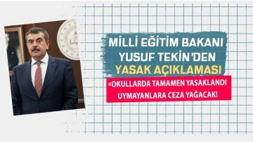 MEB son dakika duyurdu! 11 Eylül'de başlıyor okullarda tamamen YASAKLANDI uymayan öğrencilere ceza yağacak