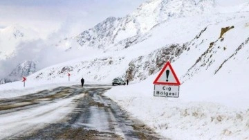 Meteoroloji'den 14 il için son dakika çığ uyarısı!