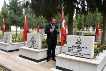 MHP İl Başkanı Yılmaz’dan şehit Kemal Özek ve silah arkadaşları için taziye mesajı