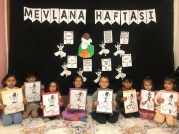 Minikler Mevlana Haftası’nı kutladı