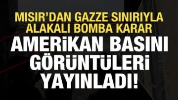 Mısır'dan İsrail önlemi: Gazze sınırına duvar