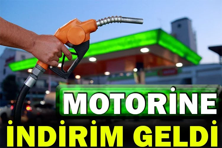 Motorine indirim geldi