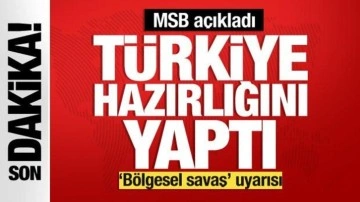 MSB kaynakları: (İsrail-İran gerilimi) Muhtemel gelişmelere yönelik tüm tedbirler alındı