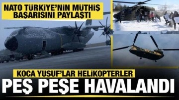 NATO'dan ilginç 6 Şubat paylaşımı: Bir yıllık nakliye uçuş oranlarına eşdeğer sorti