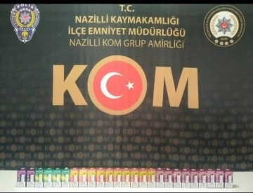 Nazilli polisi gümrük kaçakçılığına geçit vermedi