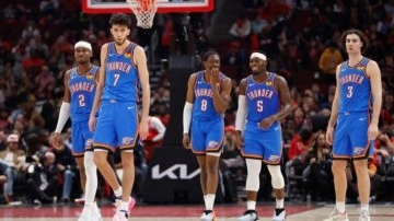 NBA'de Oklahoma City Thunder üst üste 4. galibiyetini aldı