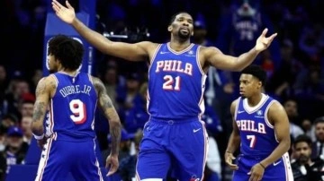 NBA'de sakatlıktan dönen Embiid, Sixers'ı galibiyete taşıdı